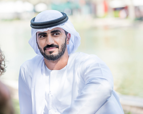 Arab Emirati Retrato de hombre photo
