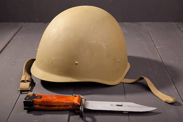 istock Military green helmet 470335714