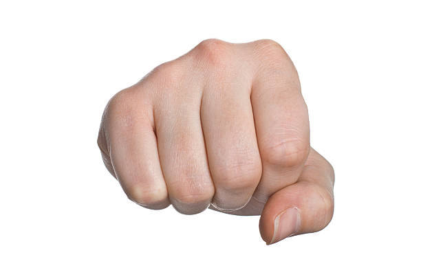 istock punch fist isolated on a white background 470335971