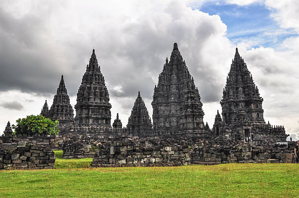 istock Buddist temple Borobudur Prombanan complex Yogjakarta in Java 470336135