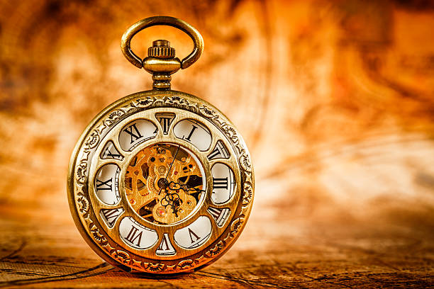 istock Vintage pocket watch 470336722