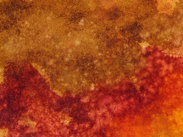 istock Mottled and textured background hand painted with distressed look 470337184