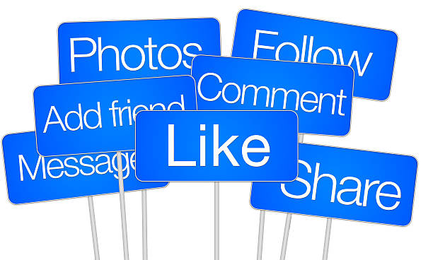 istock Share like comment social media illustration 470342159