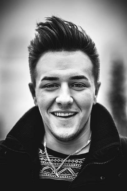 istock Young men outdoor, portrait shot 470343672