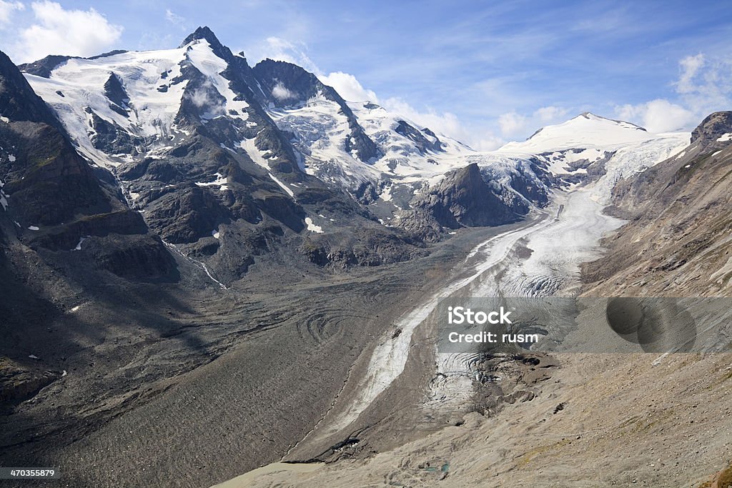 Glacier-Gletscher, Österreich - Lizenzfrei Gletscher Stock-Foto