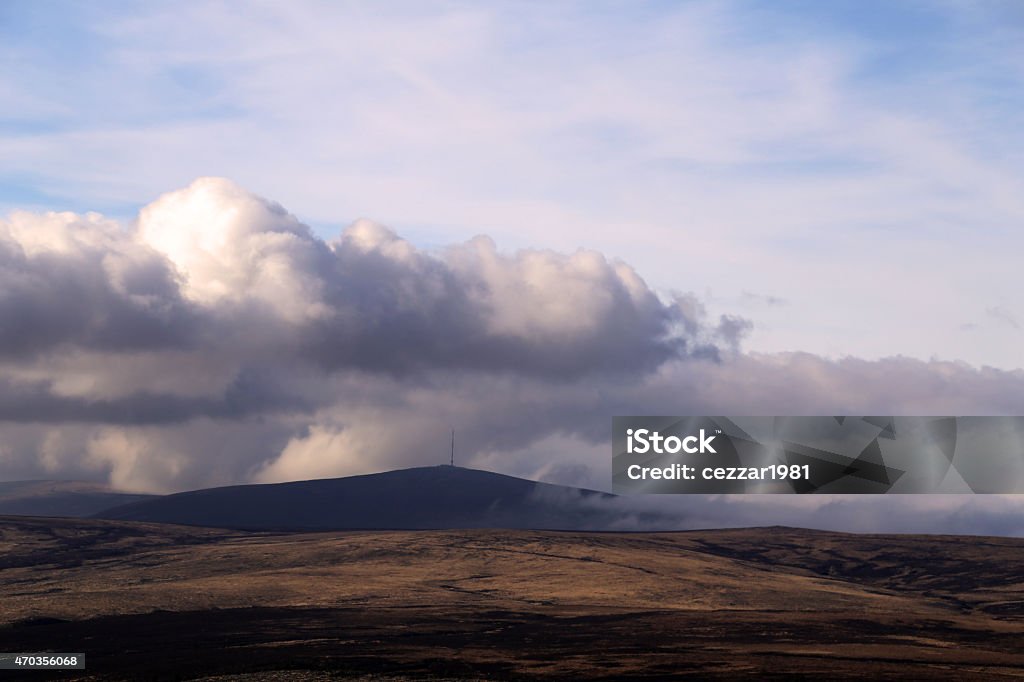 Beautiful Irish landscape in the Wicklow mountains 2015 Stock Photo