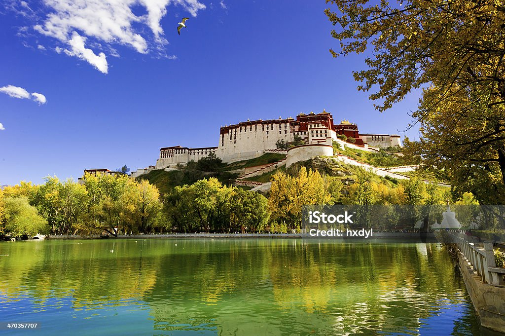 potala palace,in Tibet of China The potala palace,in Tibet of China Architecture Stock Photo