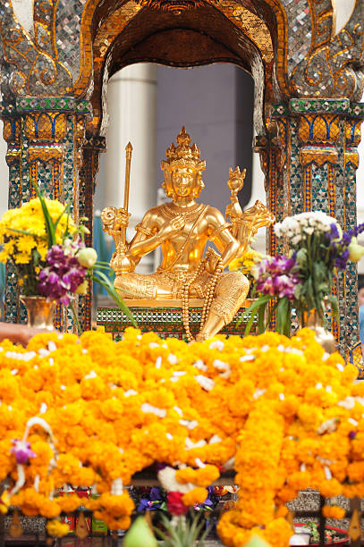 istock The shrine of the four-faced Brahma (Phra Phrom). 470358806
