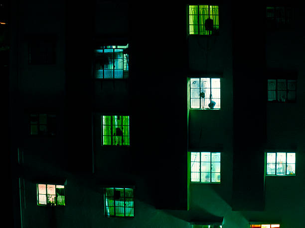 istock developed area in Pune city at night 470368434