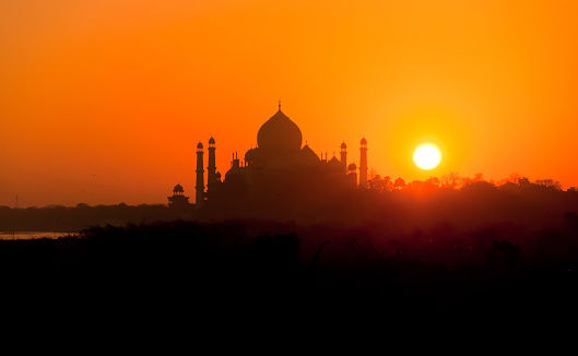 Taj Mahal morning view, Agra, India