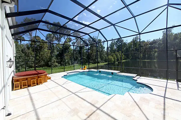 Photo of Swimming Pool with Lake View