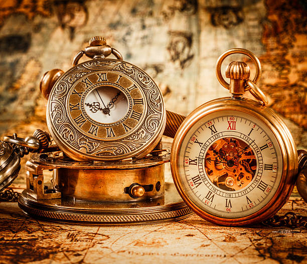 istock Vintage pocket watch 470380798
