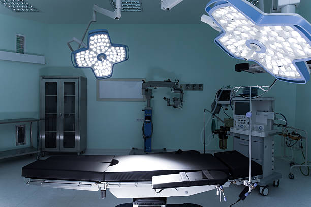 operating room stock photo