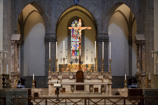 Florence - Duomo interior. Main Altar