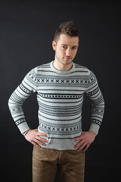 istock Handsome men doing different expressions in different sets of clothes 470403718