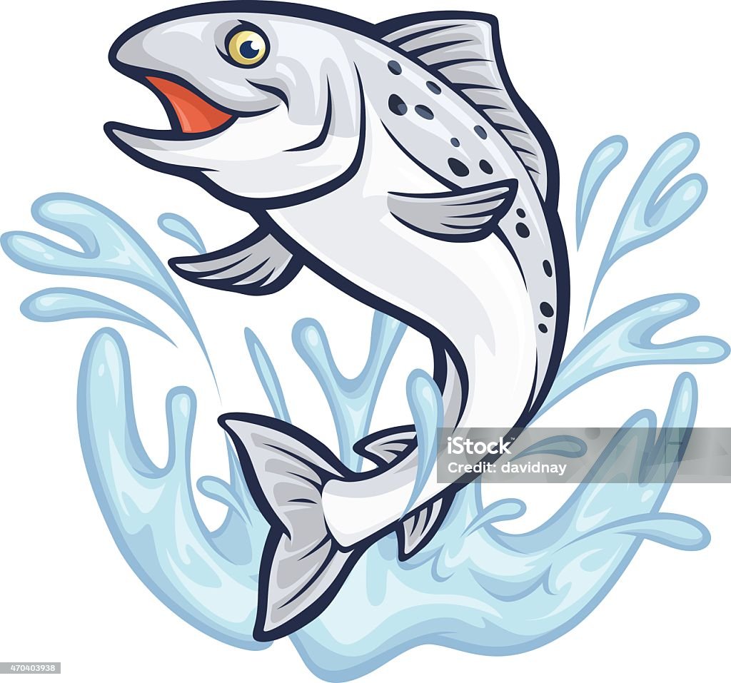 Splashin Salmon Stock Illustration - Download Image Now - Fish, Salmon - Animal, Cartoon - iStock Splashin Salmon Stock Illustration - Download Image Now - Fish, Salmon - Animal, Cartoon - iStock
