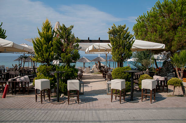 istock greek tavern at the harbour 470411151