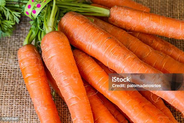 Bunch Of Freshly Picked Carrots From The Garden Stock Photo - Download Image Now - Carrot, Color Image, Food