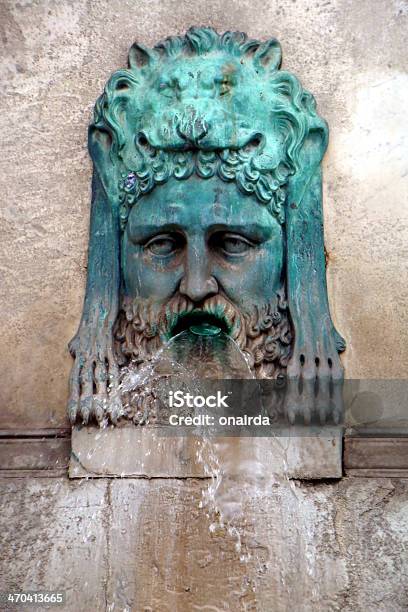 Fountain Stock Photo - Download Image Now - Ancient, Anthropomorphic, Antique