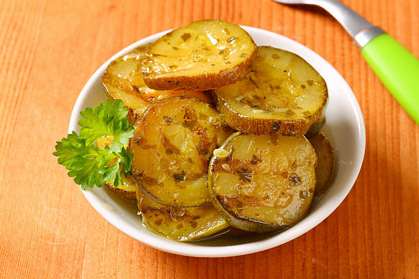istock Slices of grilled zucchini 470416969