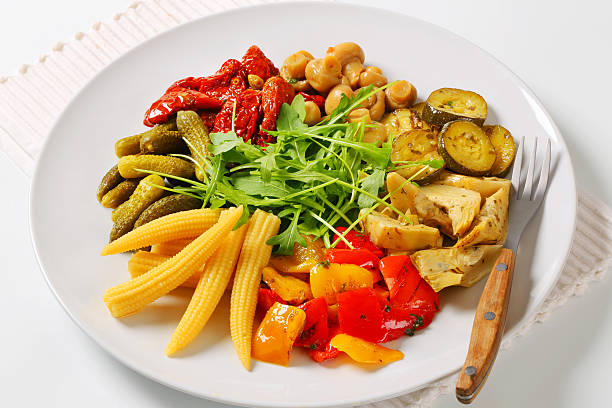 istock Variety of pickled vegetable 470417457