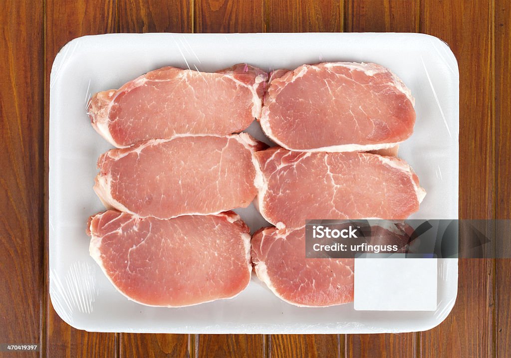 Frische Rote Fleisch verpackt in Polyestertasche - Lizenzfrei Fleisch Stock-Foto