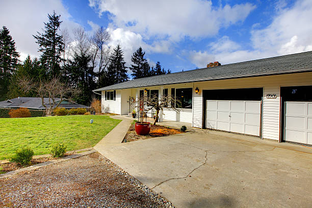 istock Big tile roof house 470419573