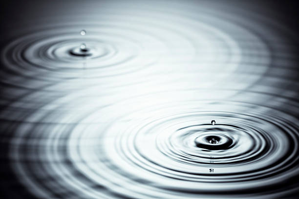 istock Zen Waves -  Water Wave Abstract Bizarre Background Wallpaper 470421927