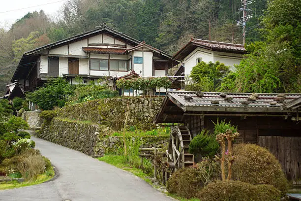 Tsumago was a tradepost in Japan. Now still an idylic place