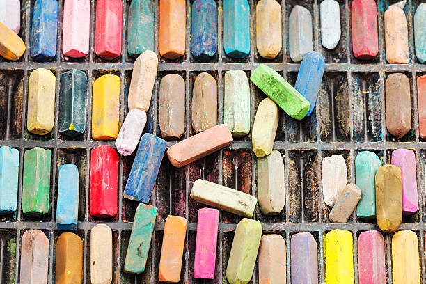 istock pack of many used artistic dry pastels 470433293