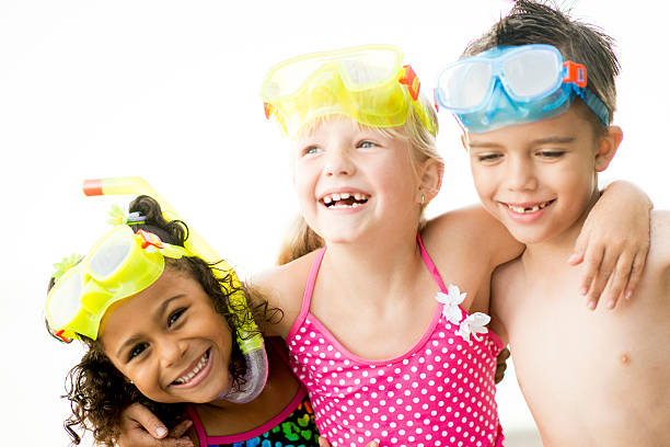 istock Kids with Snorkel Masks 470435620