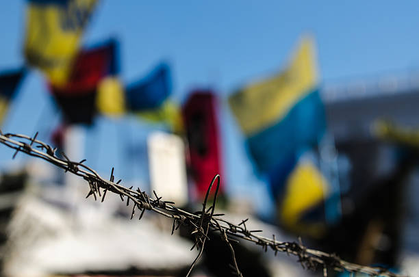 KIEV, UKRAINE – 31 JANUARY 2014: Maidan protests on 31 January 2014 in Kiev, Ukraine