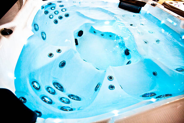 istock Hot Tub With Jets And Lights Close Up 470440680