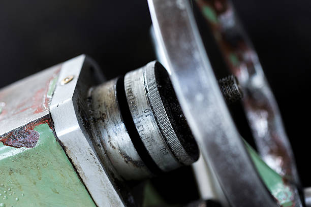 istock Obsolete Industry Machine in factory 470442026