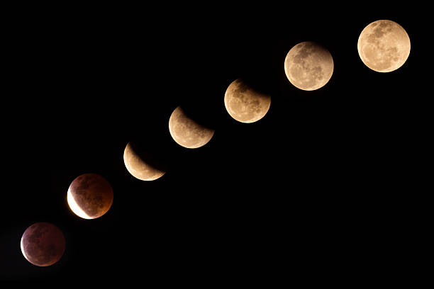 istock Total Lunar Eclipse on black sky, in thailand 2015 470442102