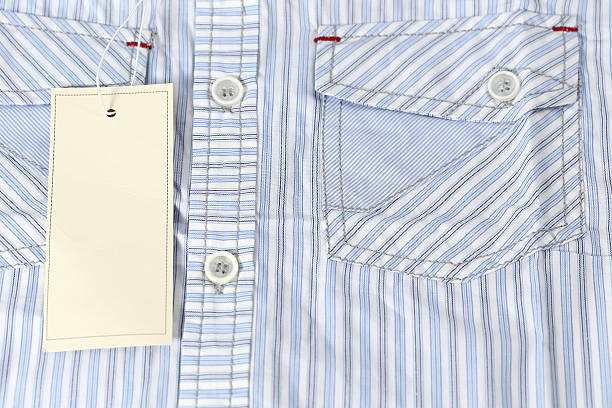 istock White label on the shirt 470443439