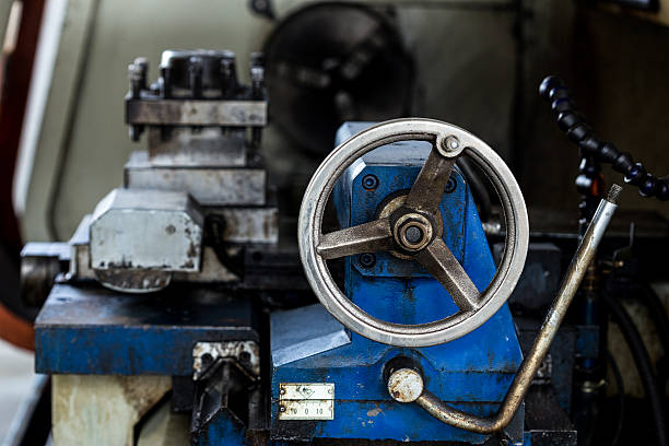 istock Obsolete Industry Machine in factory 470445098