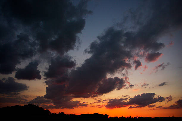 istock Sunset scene in the country 470445286