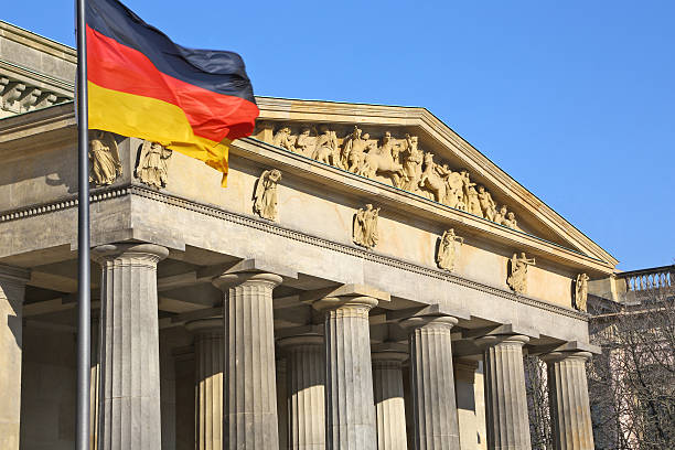 istock Bundestag & german flag in Berlin 470446807