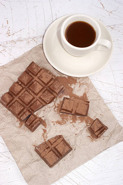 istock sweet chocolate and a cup with coffee 470447279