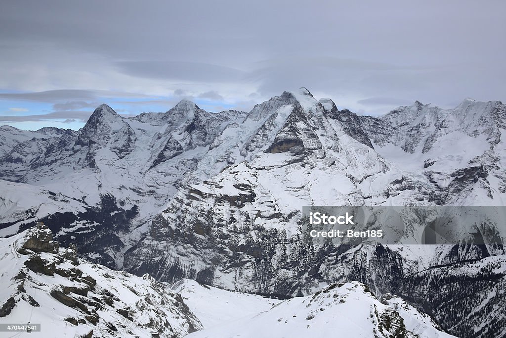 Região de Jungfrau - Royalty-free Schilthorn Foto de stock