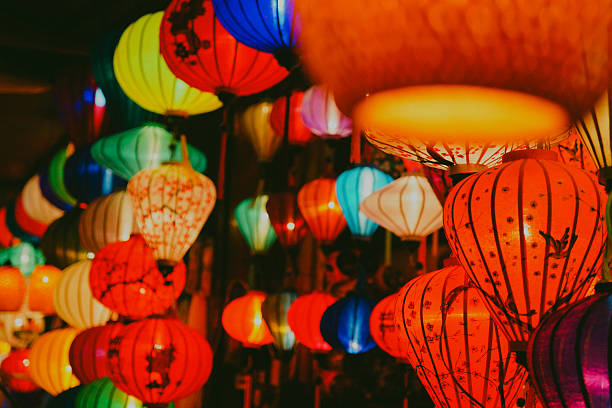 istock Silk lanterns in Hoi An city, Vietnam 470448310