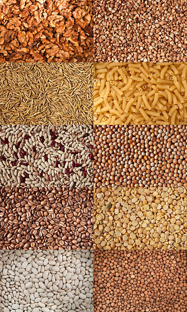 istock collection of beans and seeds 470450469