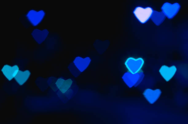 istock Bokeh heart shape of light 470454233