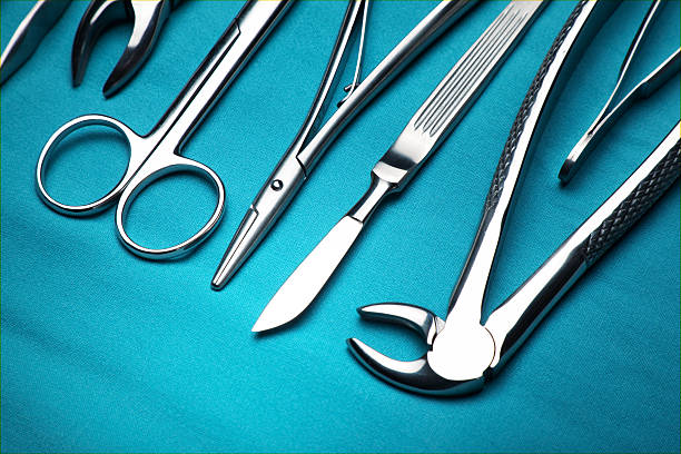 surgery instruments surgery instruments scissors photos stock pictures, royalty-free photos & images