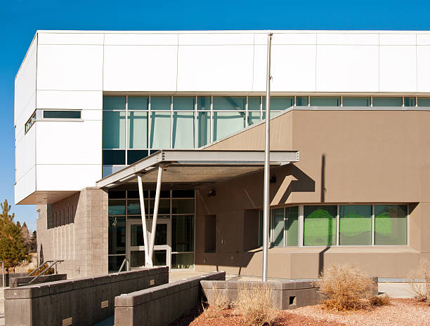 istock Modern Futuristic Architecture Office Building 470455067