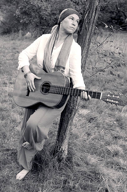istock Female Gypsy Musician 470455455