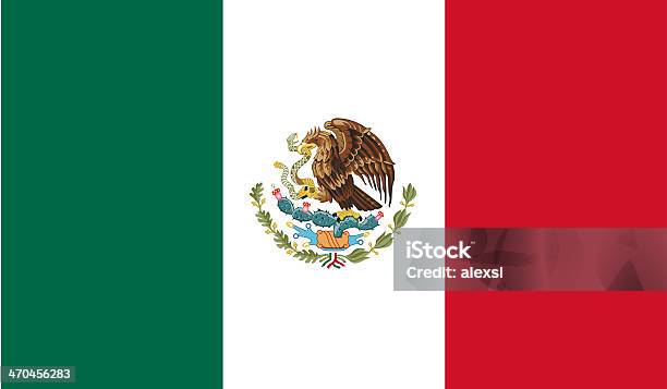 Bandera De México Foto de stock y más banco de imágenes de Bandera - Bandera, Bandera mexicana, Bandera nacional