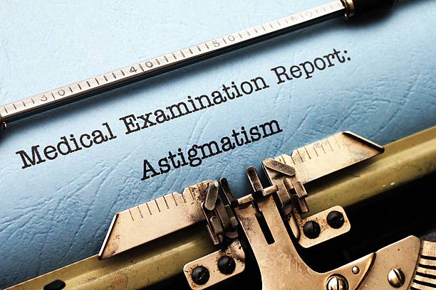 istock Medical report - Astigmatism 470462045