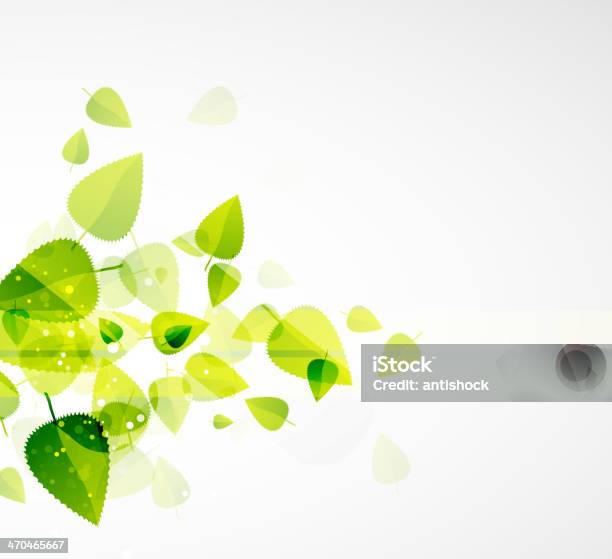 Leaf Abstract Background Stock Illustration - Download Image Now - Abstract, Backgrounds, Computer Graphic